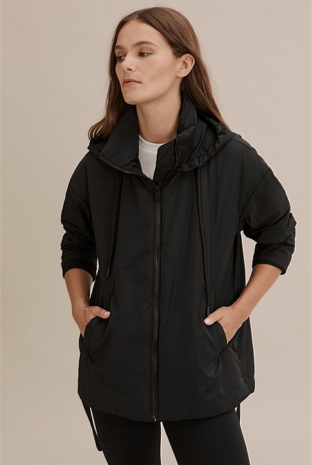countryroad.com.au | RECYCLED POLYESTER CASUAL SPRAY JACKET