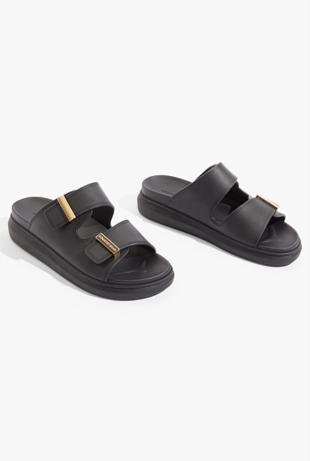 Black Country Road Keeper Sandal - Sandals & Thongs | Country Road