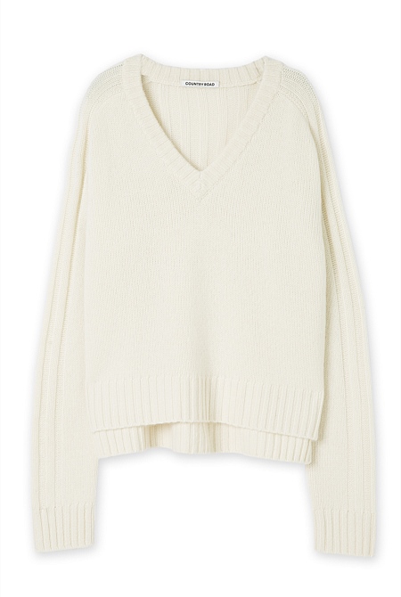 Winter White Cashmere Knit - Collection 5 | Country Road