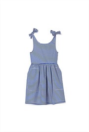 Bow Stripe Dress - Dresses | Country Road