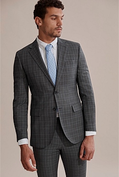 Men's Suits | Trim Fit 100% Italian Wool & Cotton by Country Road