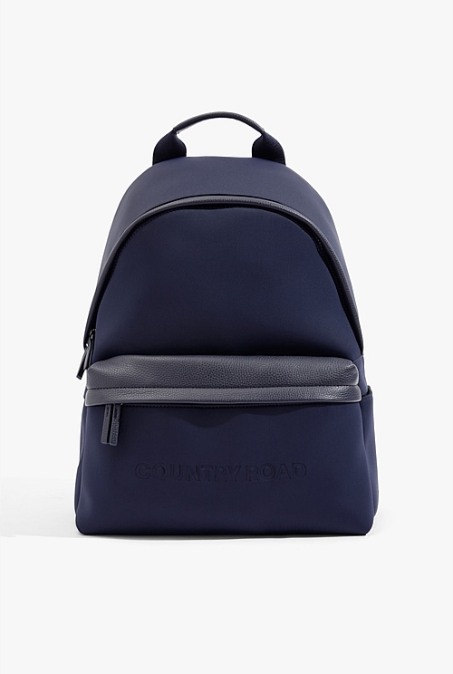Navy Neoprene Backpack - Bags | Country Road