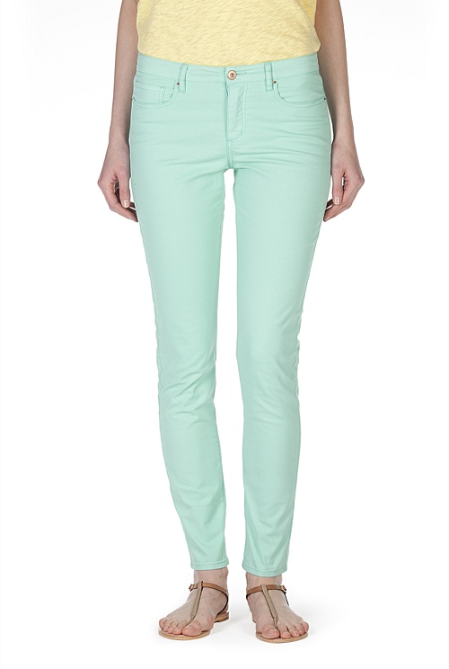 5 Pocket Colour Crop Jean - Pants | Country Road