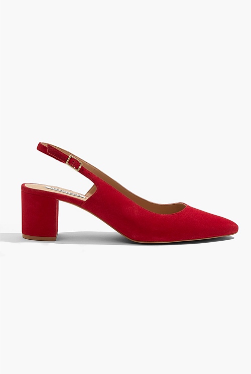 Chilli Red Marley Slingback - Selected Styles | Country Road