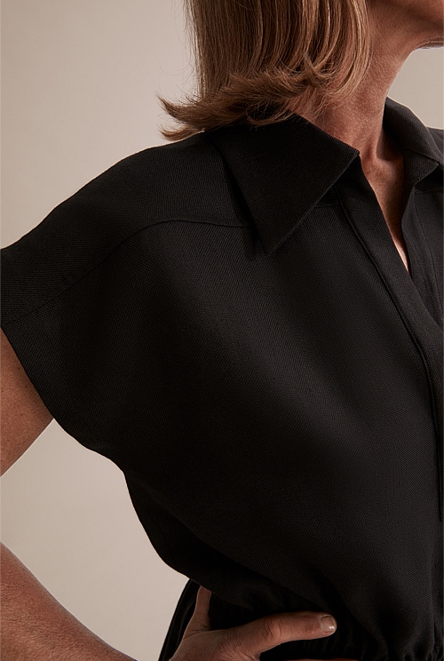Black M Massimo Dutti blouse WOMEN FASHION Shirts & T-shirts Casual discount 89% 