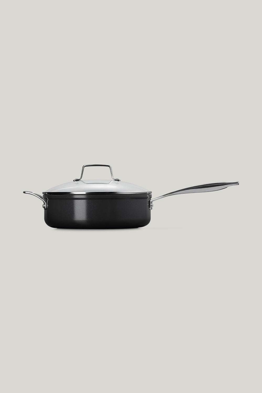 Non Stick Ceramic Saute Pan With Lid 26cm - NO COLOUR - image 2