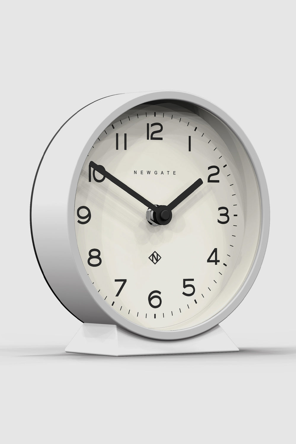 M Mantel Clock - Pebble White - White - image 2