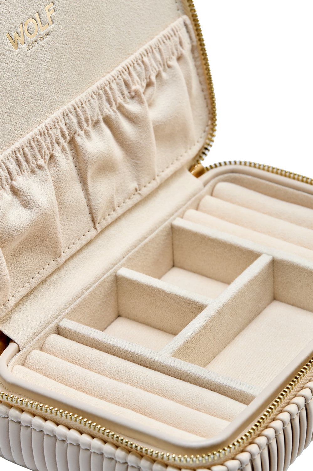 Bella Travel Zip Case Bone - Bone - image 2
