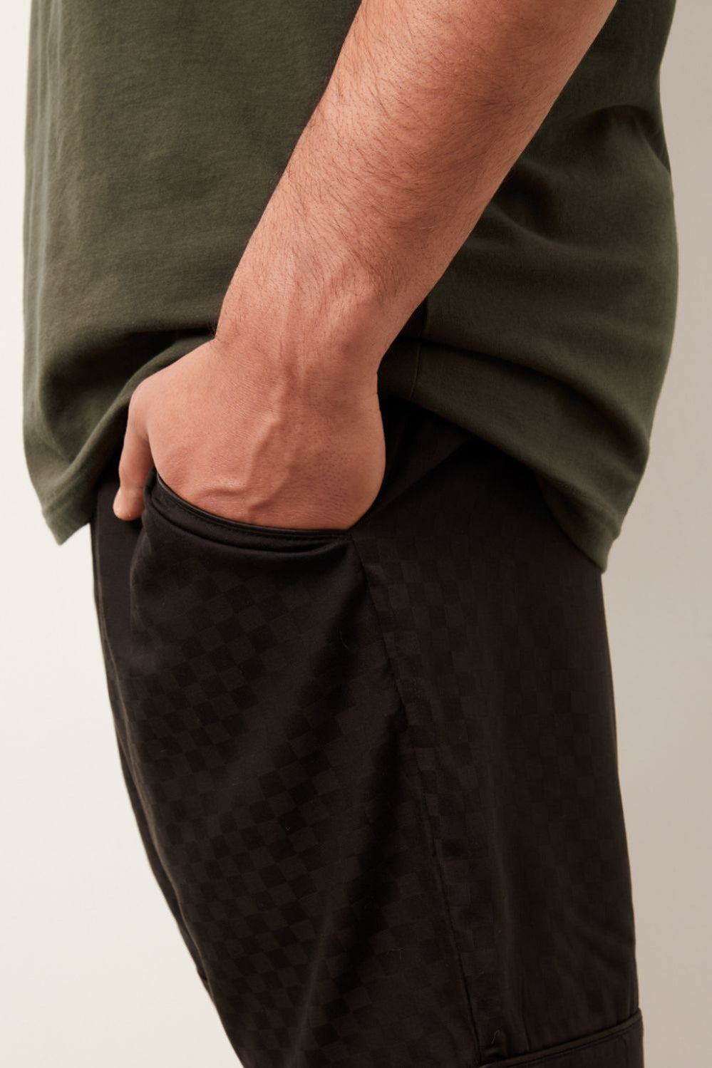 Sable T-Shirt & Long Pants - Black Olive - image 4