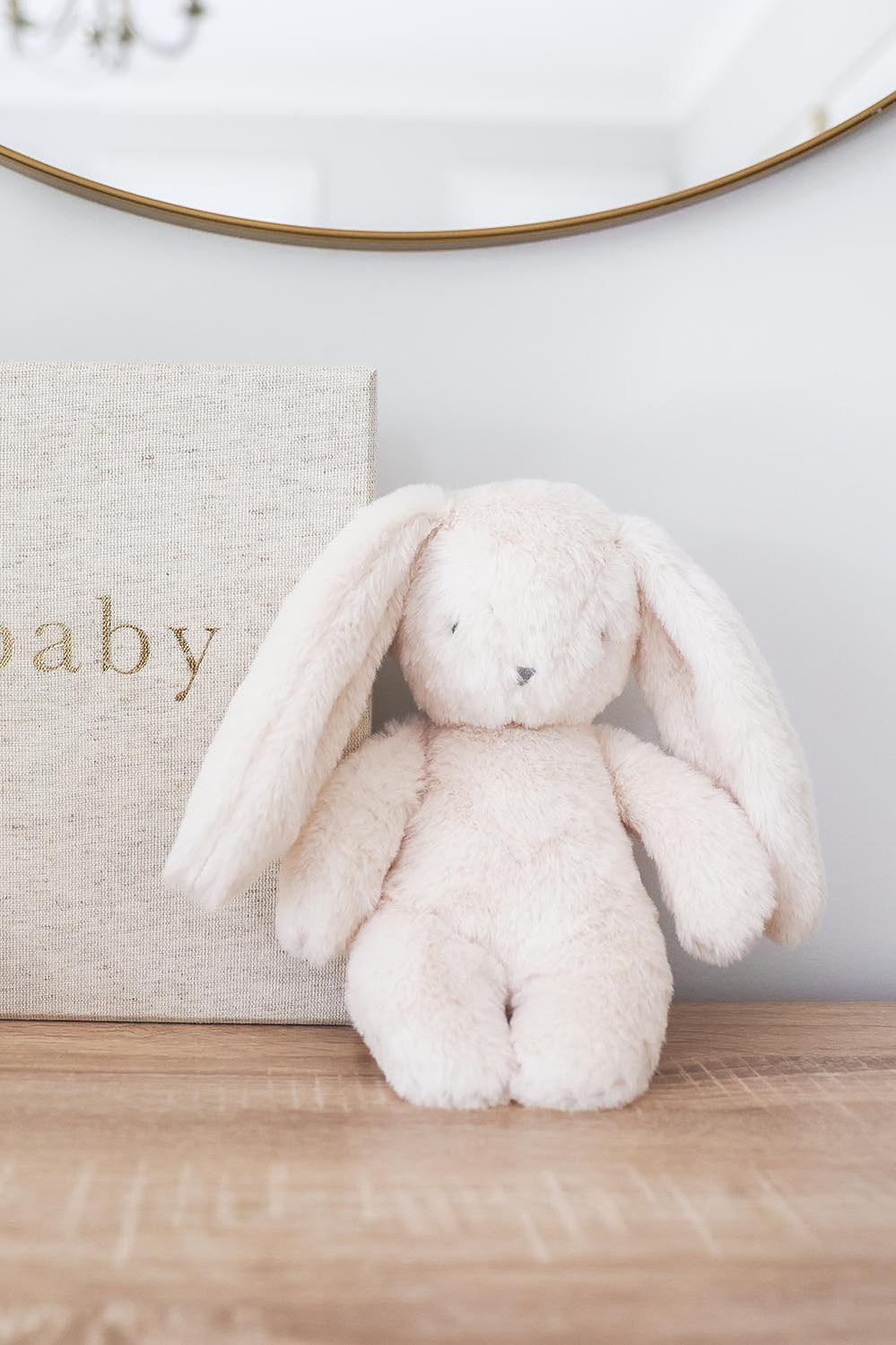 Darcey Plush Baby Bunny - Ivory - image 3
