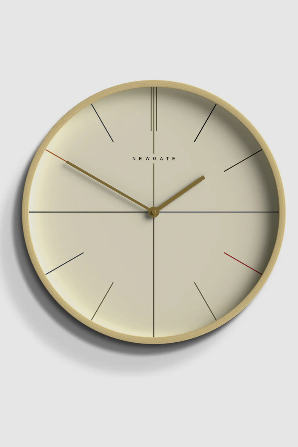 Mr Clarke Clock - Pale Wood Hockey Dial - Brown - image 1