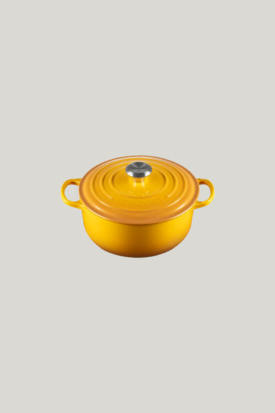 Signature Cast Iron Round Casserole 20cm - Nectar - image 1