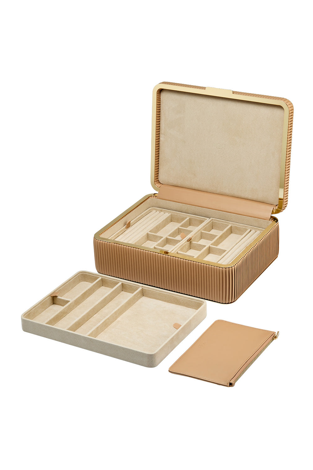 Bella Large Jewellery Box Mocha - Mocha - image 3