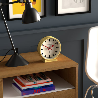 Railway Mantel Clock - Cheeky Yellow - Yellow - image 3