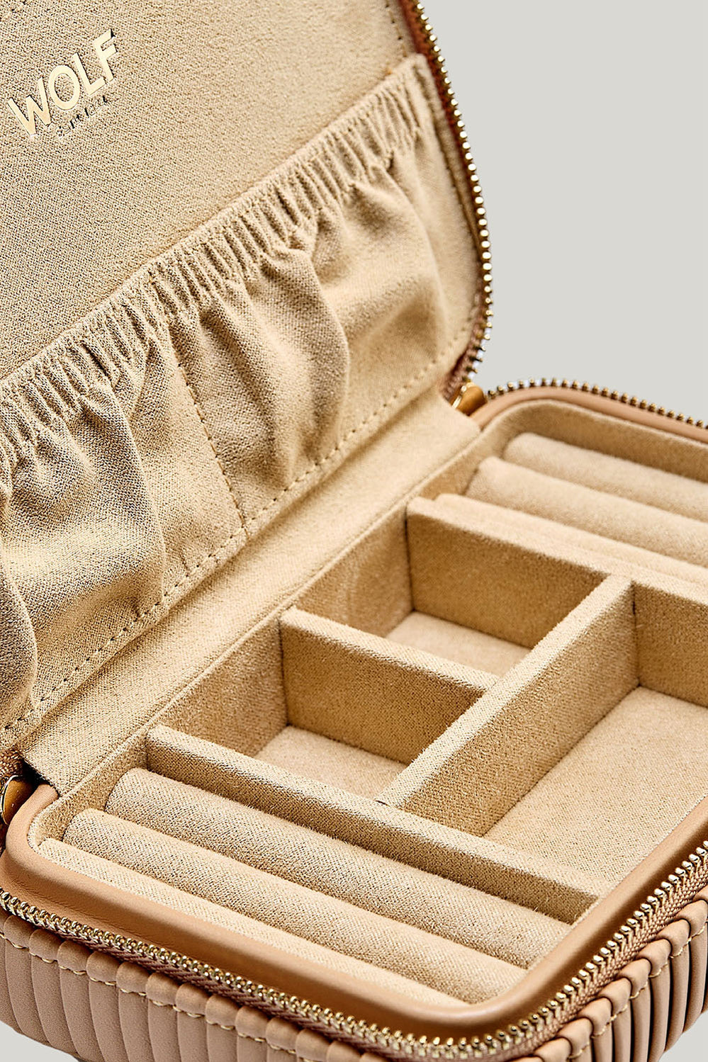 Bella Travel Zip Case Mocha - Mocha - image 3