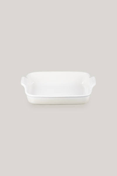 Stoneware Heritage Rectangular Dish 32cm - Meringue - image 1
