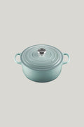 Signature Cast Iron Round Casserole 26cm - Sea Salt - image 1