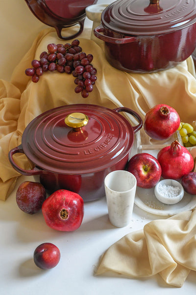 Signature Cast Iron Round Casserole 26cm - Garnet - image 3