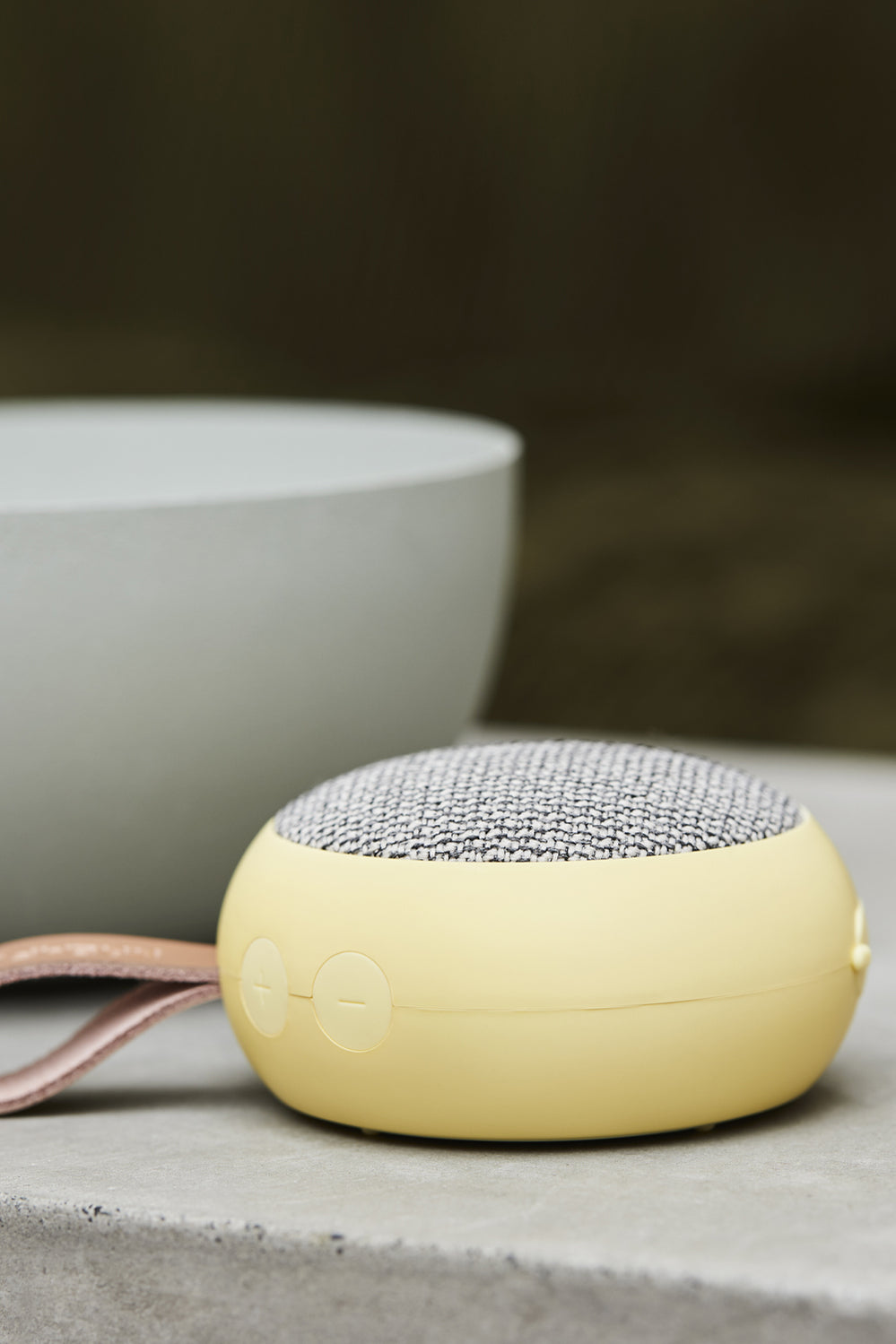Ago 2 Fabric Bluetooth Speaker - Soft Yellow - Yellow - image 3
