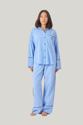 Stevie Long Pj Pants - Blue - image 1
