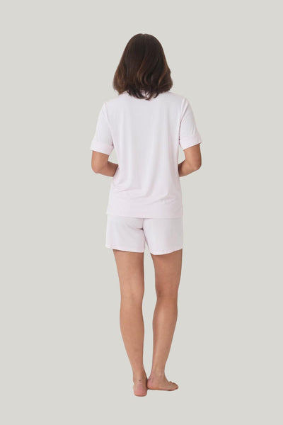 Matilda Bamboo Short Pj - Pink - image 3