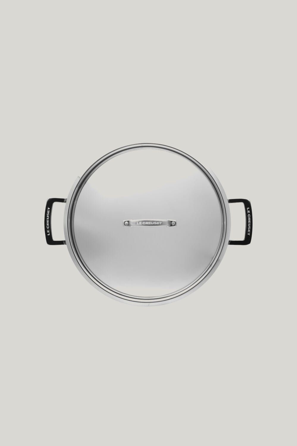 3ply Stainless Steel Non Stick Shallow Casserole & Lid 30cm - Stainless Steel - image 3