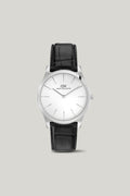 Pathfinder Black-croc Frost-white Silver Watch - Silver - image 1