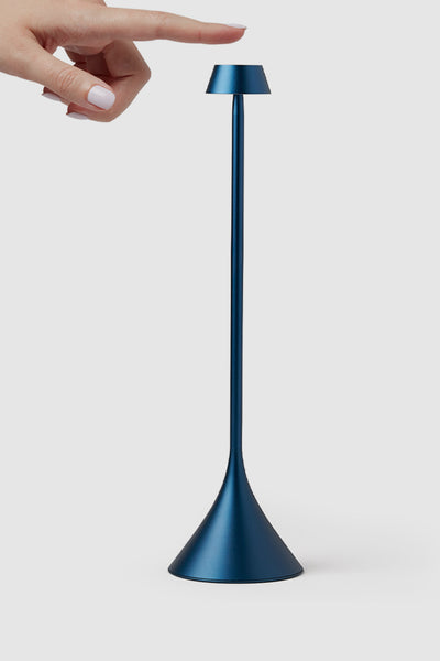 Steli Shade Infinitely Pairable Table Lamp - Blue - Blue - image 2