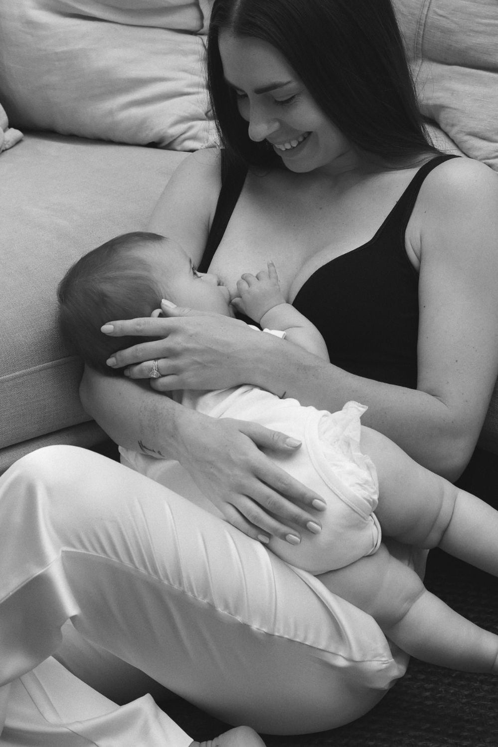 Leakproof Day Maternity Bralette - Black - image 3