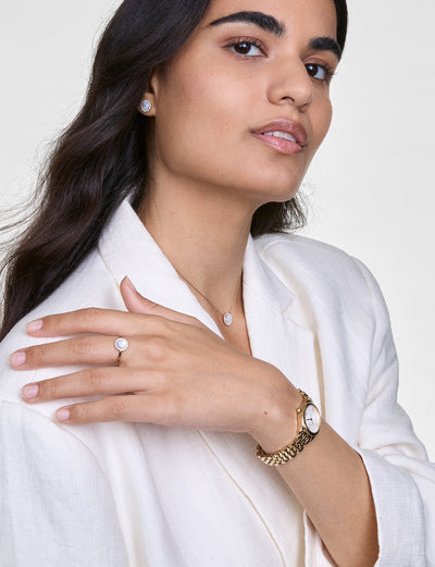 Ophelia Mini Gold Watch - Gold - image 2