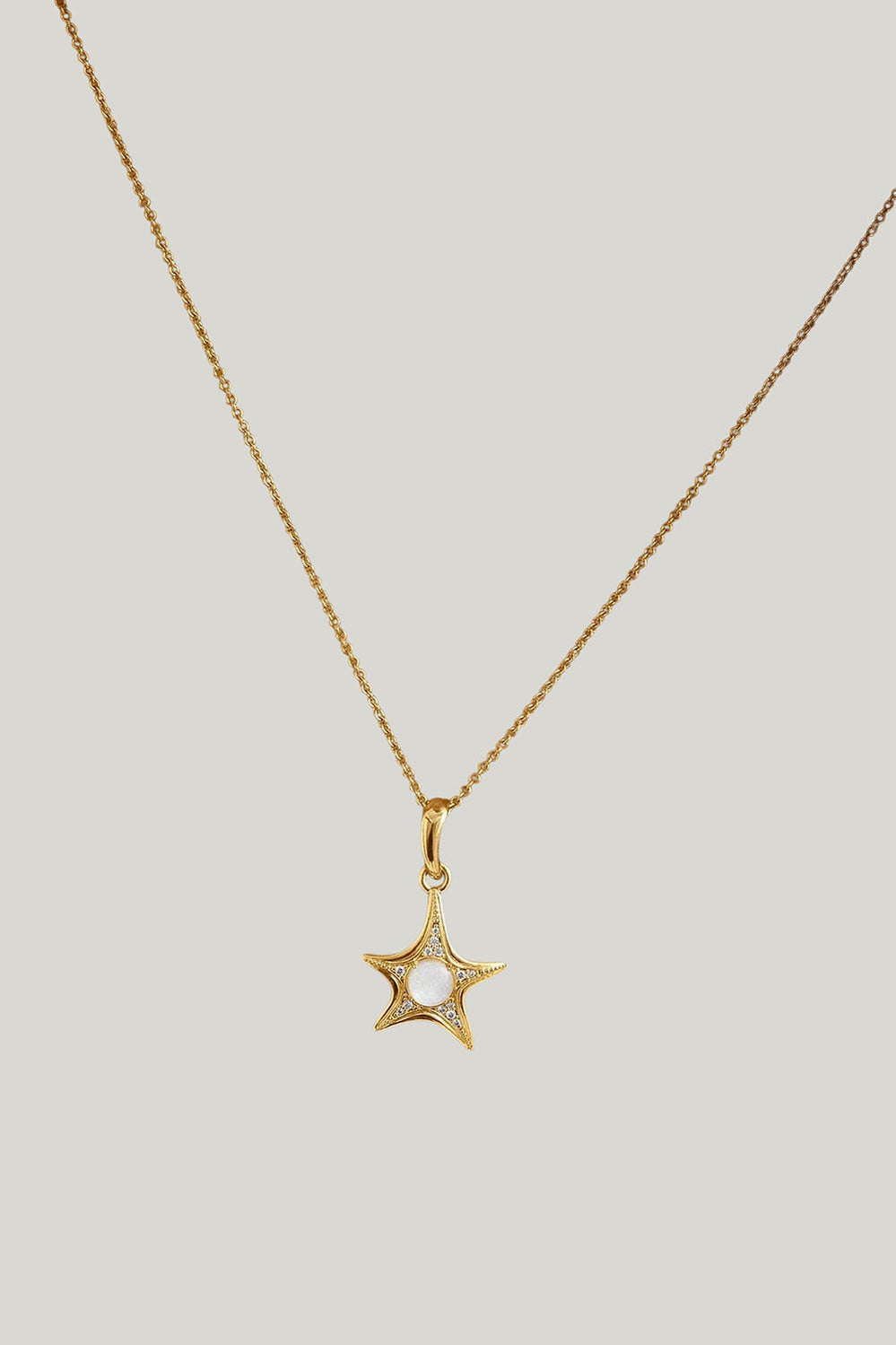 Starfish Necklace In Gold - Gold - image 4