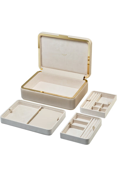 Bella Medium Jewellery Box Bone - Bone - image 2