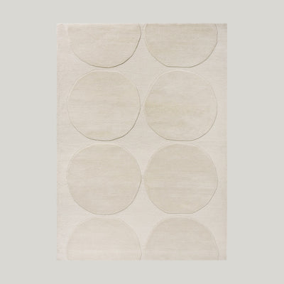 Isot Kivet Natural White Rug 200x140cm - Cream - image 1