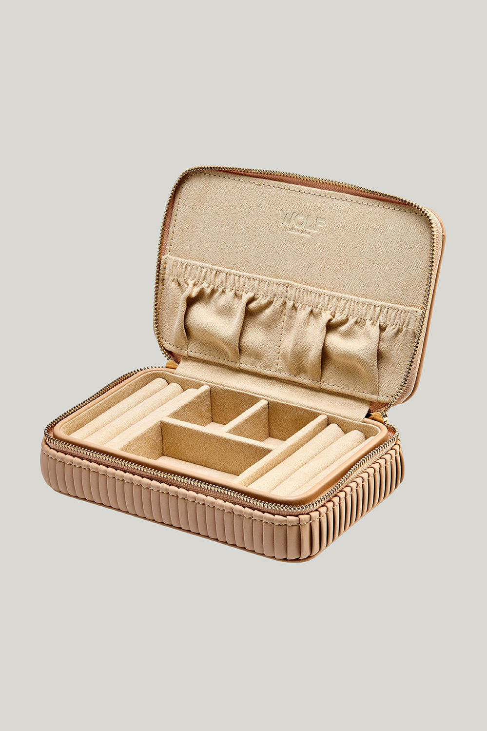 Bella Travel Zip Case Mocha - Mocha - image 1