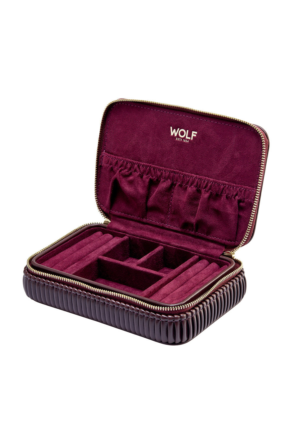 Bella Travel Zip Case Bordeaux - Burgundy - image 1