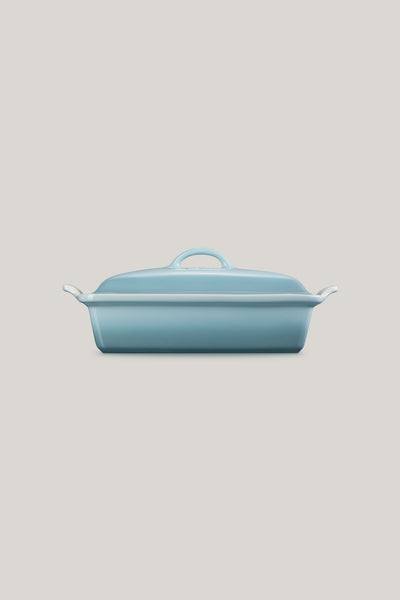 Stoneware Heritage Covered Rectangular Dish 33cm - Sea Salt - image 2