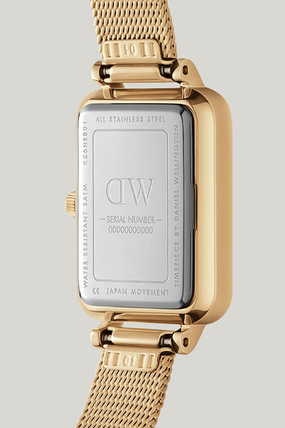 Quadro 20x26 Unitone Gold Watch - Gold - image 4