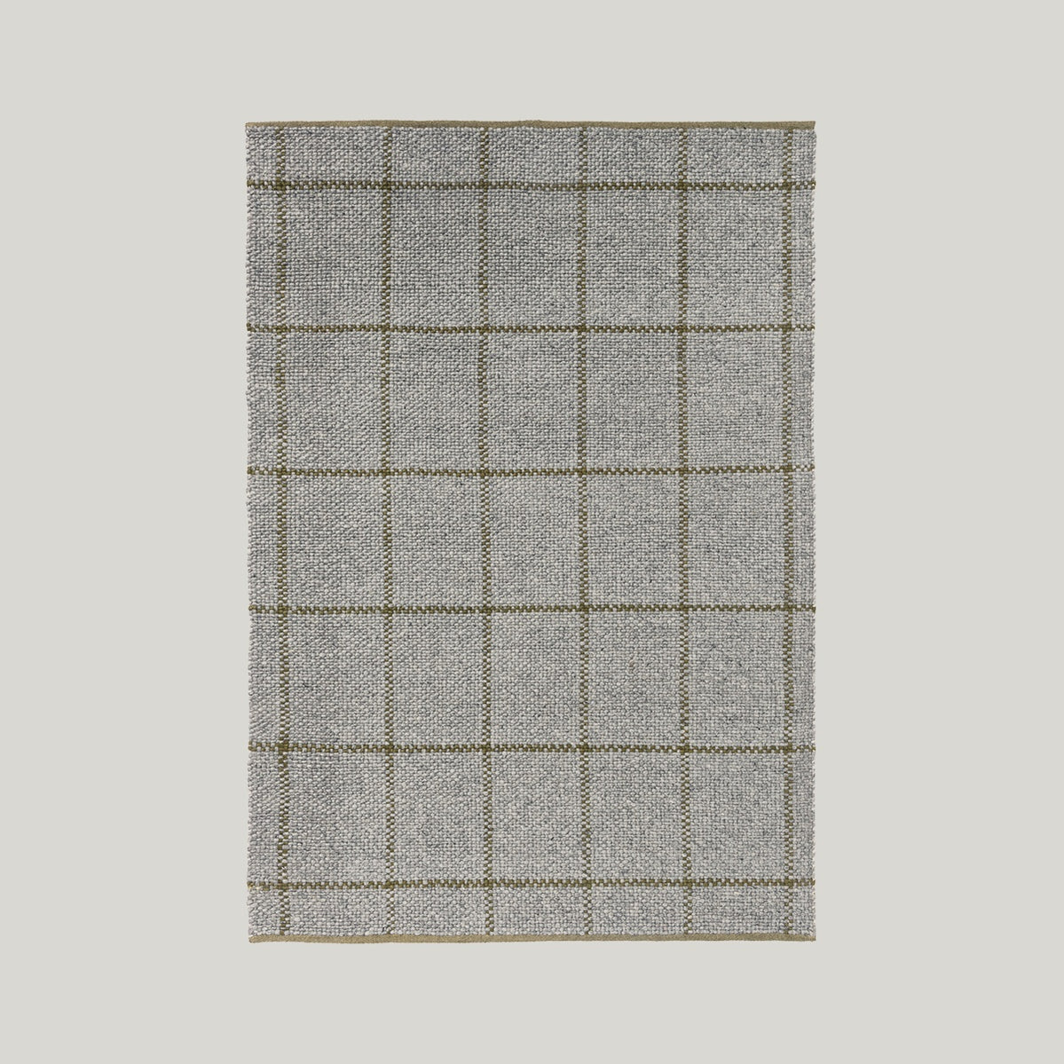Craft Matter Check Slate Rug 280x200cm - Slate - image 1