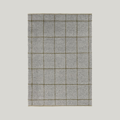 Craft Matter Check Slate Rug 280x200cm - Slate - image 1