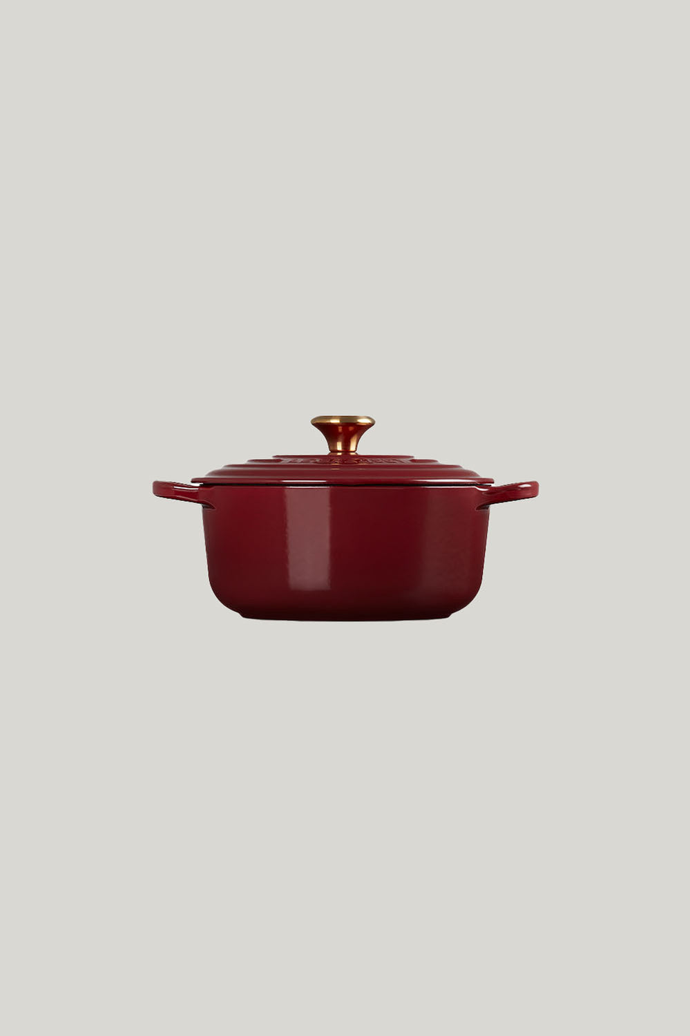 Signature Cast Iron Round Casserole 20cm - Garnet - image 2