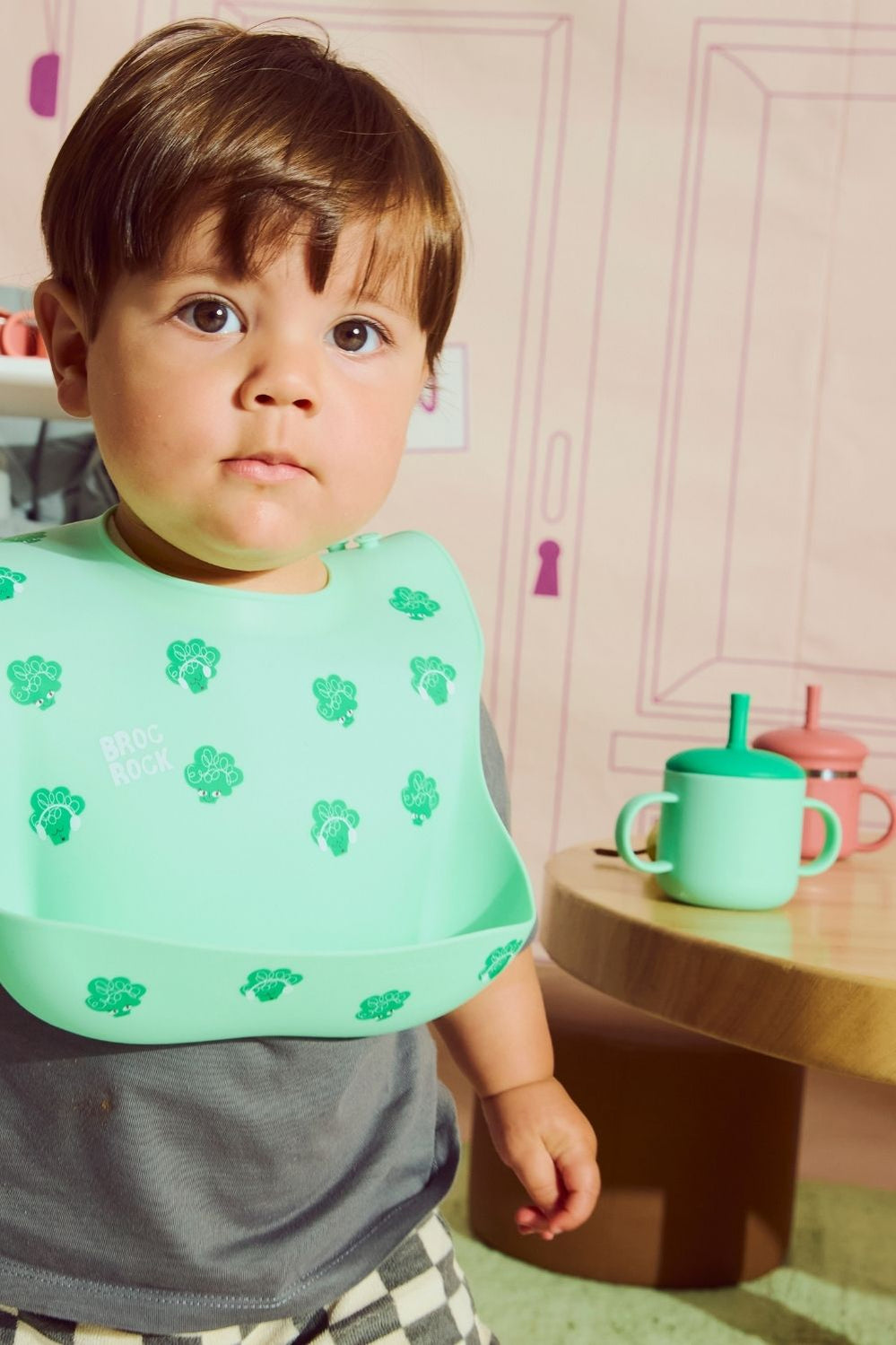 Fun Firsts Silicone Straw Cup - Green Sapphire - image 3