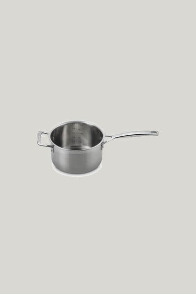 3ply Stainless Steel Saucepan With Lid 18cm - Stainless Steel - image 3