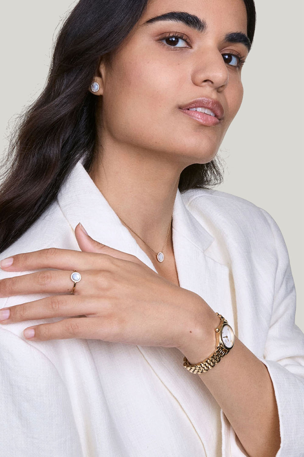 Ophelia Mini Gold Watch - Gold - image 2