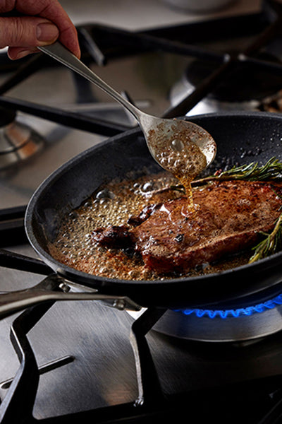 Toughened Non Stick Shallow Frying Pan 24cm - NO COLOUR - image 2