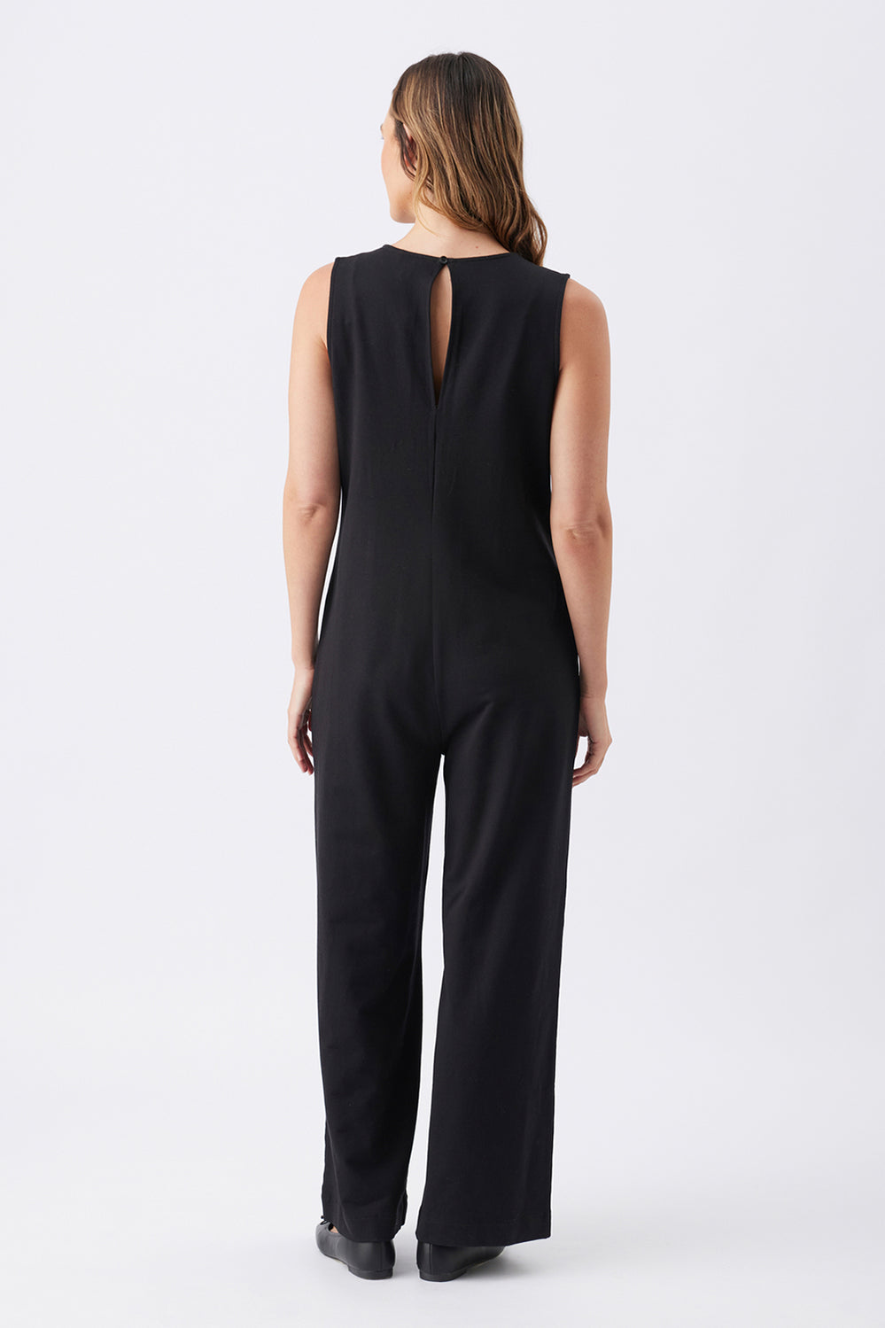 Leni Nursing Jumpsuit - Black - image 4
