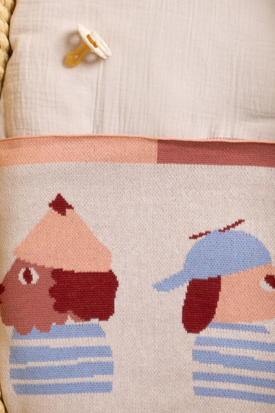 Cosy Baby Blanket - What Up Dog? - Multi - image 3