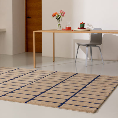 Tiiliskivi Bright Blue Rug 280x200cm - LIGHT BEIGE - image 2