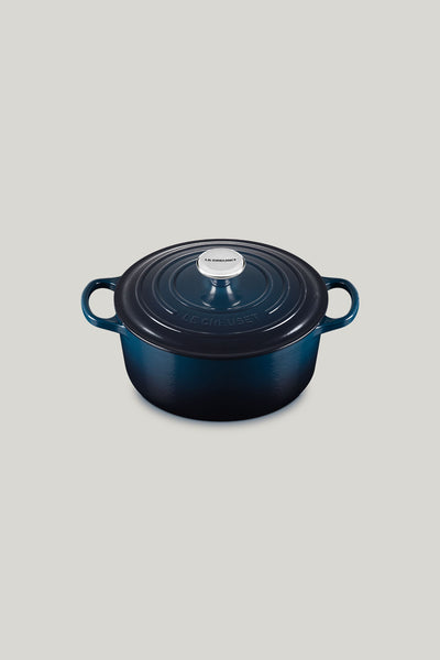 Signature Cast Iron Round Casserole 20cm - Nuit - image 1