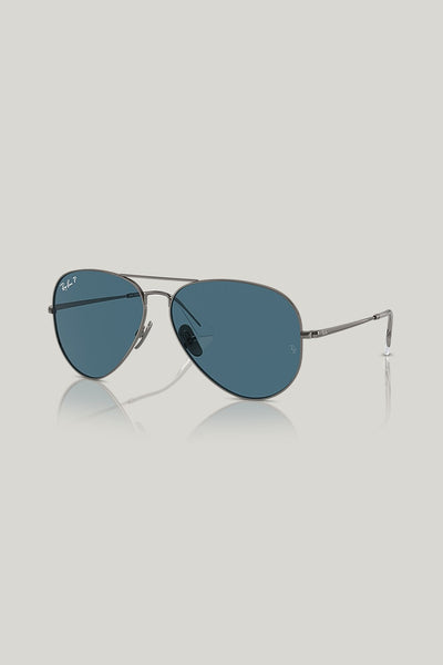 AVIATOR TITANIUM POLARIZED LENSES Polarised - Grey - image 1