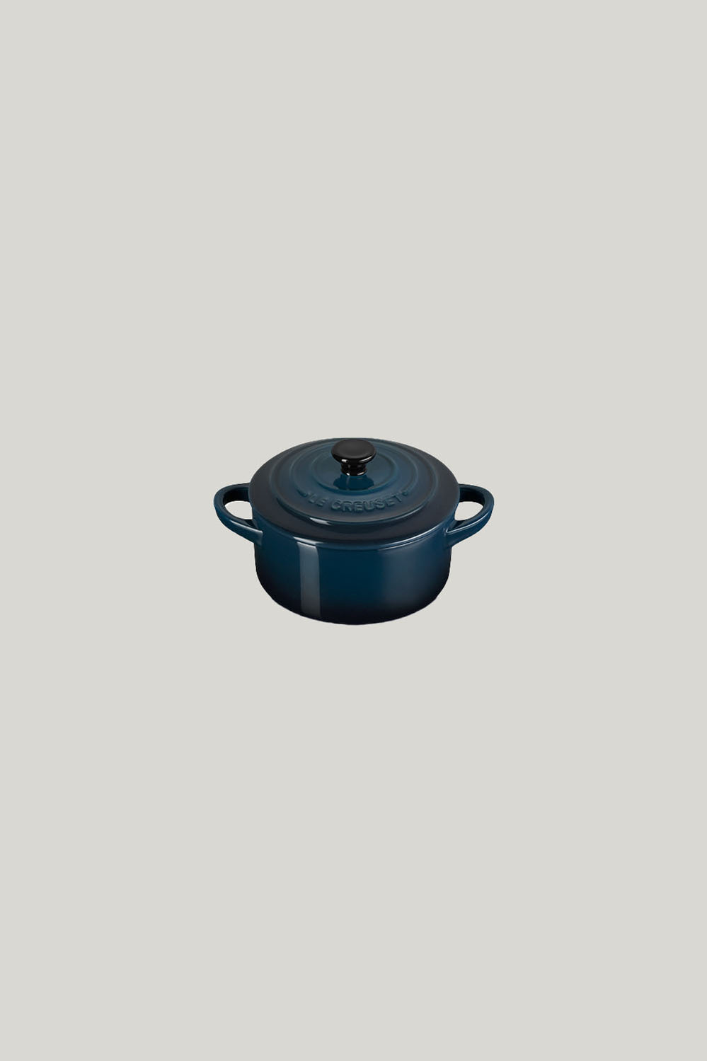 Stoneware Mini Cocotte 10cm - Nuit - image 1